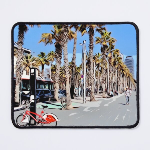 Item preview, Barcelona, Spain - Comic Style Print designed and sold by vozzaphoto.
