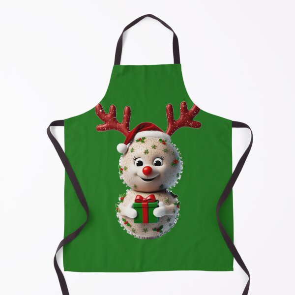 Item preview, Reindeer Antler Microbe with Holiday Gift – Cute Christmas Design designed and sold by AdoraSticks.