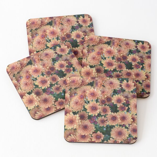 Item preview, Bright Orange Mums – A Burst of Fall Flowers designed and sold by TimelapTravel.