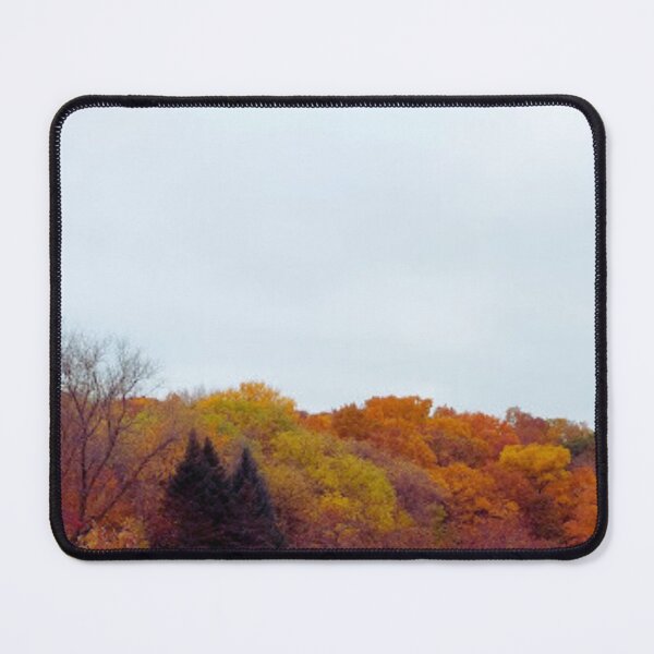 Item preview, Line of Autumn Trees Beneath a Big Blue Sky designed and sold by CountyKent.