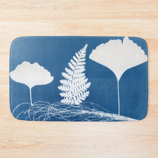 Item preview, Botanical Landscape Cyanotype designed and sold by Katherine Edwards Art.