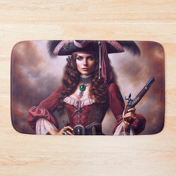 Item preview, Lady Pirate Admiral Anne Portrait designed and sold by NancyzKreations.