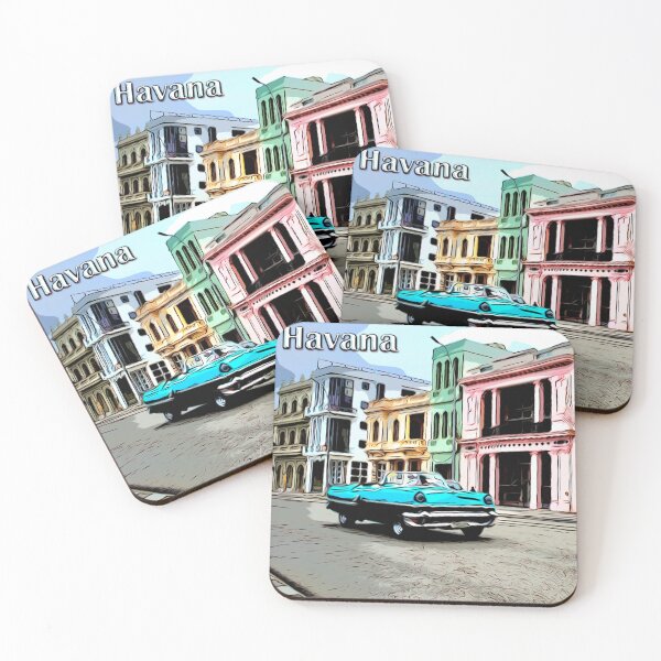 Item preview, Havana, Cuba - Comic Style Print designed and sold by vozzaphoto.