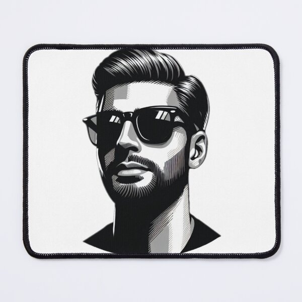 Item preview, Man Portrait designed and sold by GeneralDaily.