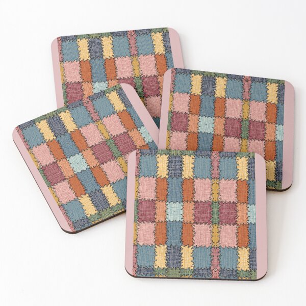 Item preview, Rustic Fabric Patterns in a Cozy Patchwork Design designed and sold by AmuraLumina.