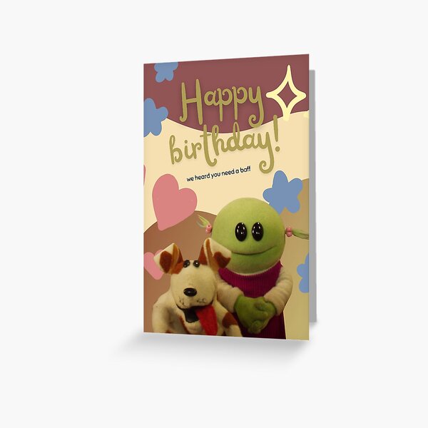 Item preview, Russer and Mona Birthday Card designed and sold by Laura Elise .