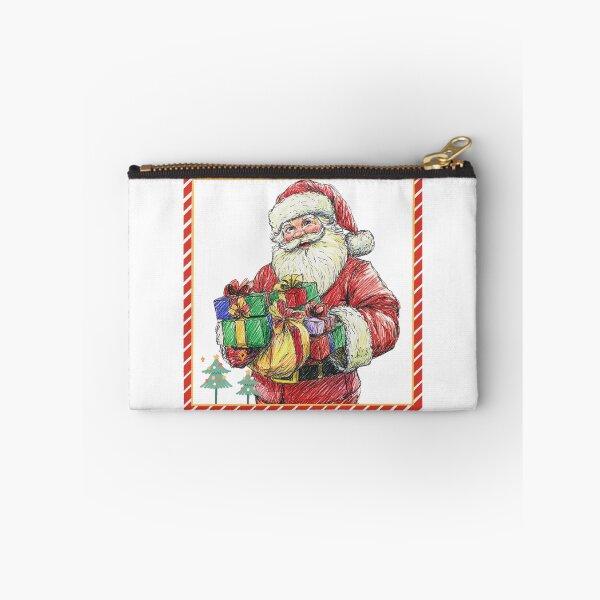 Item preview, Hand DrawingWith Crayons Of Happy Santa Clause  designed and sold by The Art of Kkatarynka.