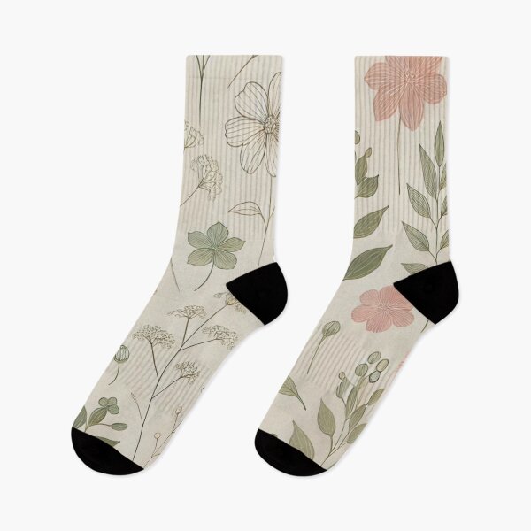 Artikelvorschau, Rosafarbene, mädchenhafte, minimalistische Blumen entworfen und verkauft von ValerieStOnge.