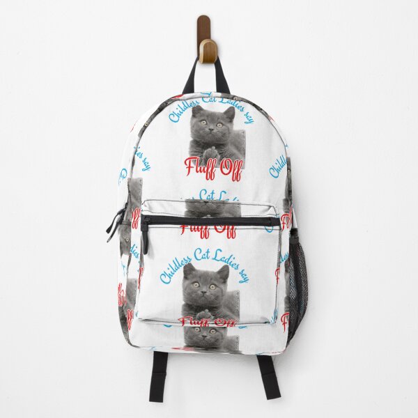 Item preview, Childless Cat Ladies say FLUFF OFF designed and sold by SwearingKids.