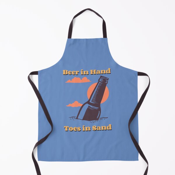 Item preview, Beer in Hand Toes in Sand designed and sold by ArtitudePrintLb.