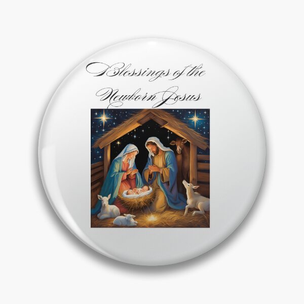 Item preview, Blessing Of The Newborn Jesus designed and sold by AmazingBeth.