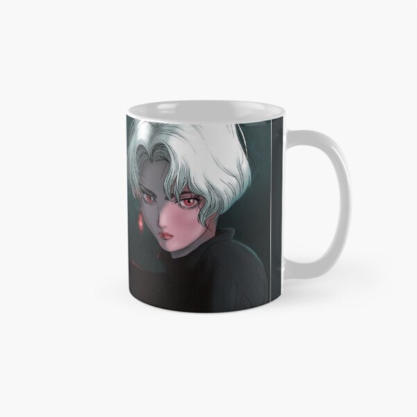 Artikelvorschau, Anime-Mädchen mit weißen Haaren und roten Augen entworfen und verkauft von Tori-Rori.