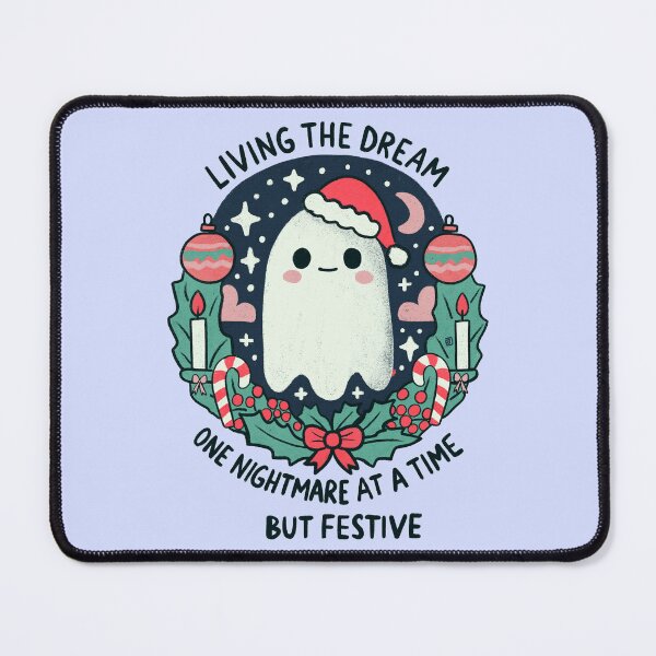 Item preview, Living the dream but festive designed and sold by Itouchedabee.