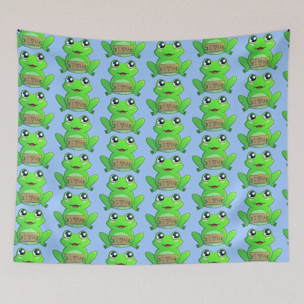 Item preview, Frog with sign "I love you" designed and sold by ColorHurricane.