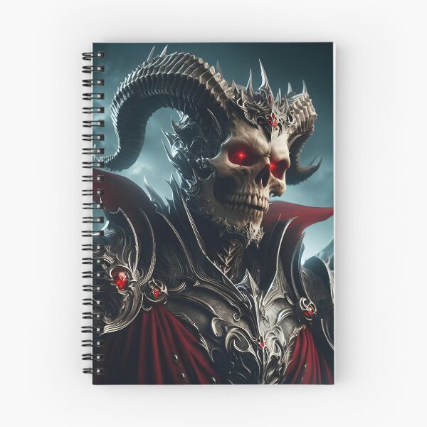 Item preview, Demon Skeleton King designed and sold by GalleryBrisArt.