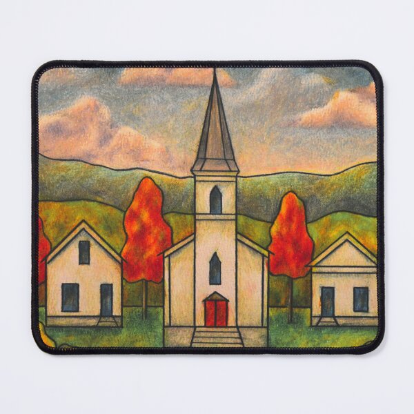 Item preview, Autumn Village designed and sold by ecce-art.