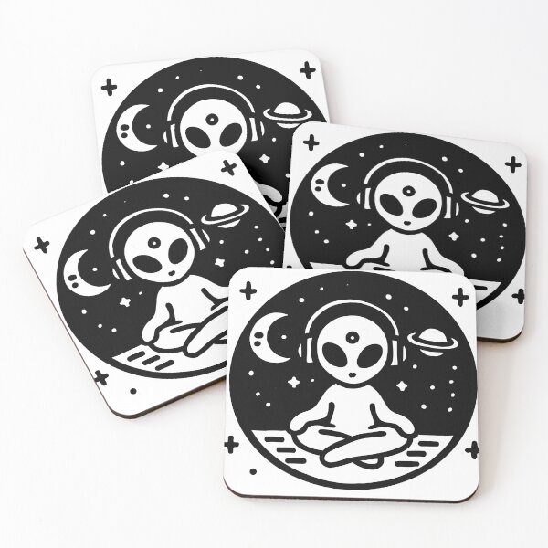 Item preview, Zen Alien: Cosmic Meditation designed and sold by lavavamp.