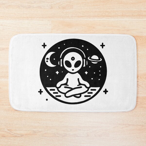 Item preview, Zen Alien: Cosmic Meditation designed and sold by lavavamp.