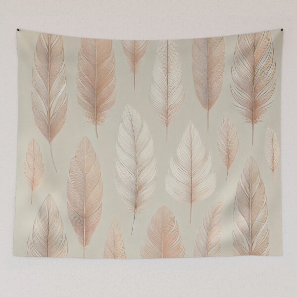 Item preview, Pastel pink feathers designed and sold by ValerieStOnge.