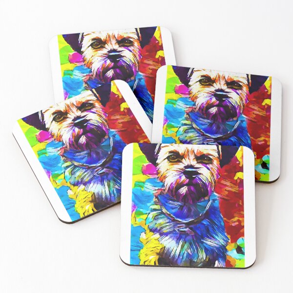 Item preview, Border Terrier (digital painting) designed and sold by shrolts.
