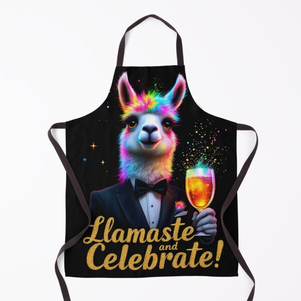 Item preview, Llamaste and Celebrate! Colorful Party Llama Design by LaLi Designs designed and sold by LaLi-Designs.