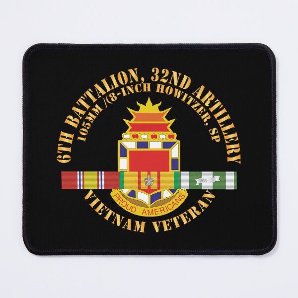 Item preview, 6th Battalion, 32nd Field Artillery -Vietnam Veteran w VN SVC X 300 designed and sold by Military Insignia Products.