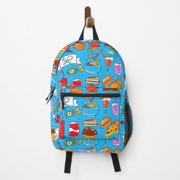 Item preview, Delicious Fast Food-Themed Pattern designed and sold by KelvinBlaze.