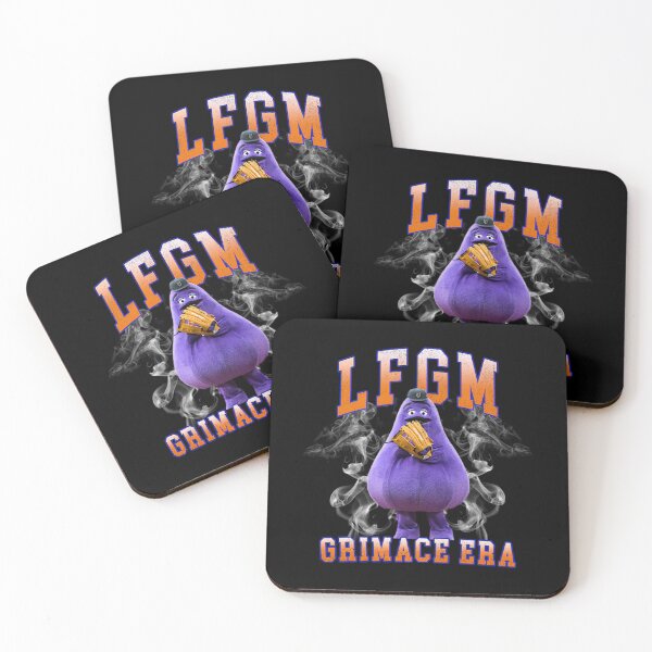 Item preview, New York Baseball Vintage Baseball  - Grimace Cute Mets designed and sold by badreeder.