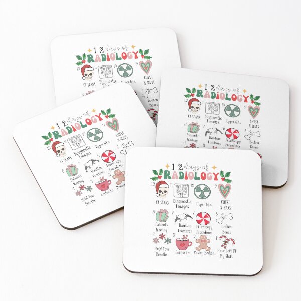 Item preview, Vintage Christmas Radiology Christmas Funny Christmas X-ray Christmas 12 days of christmas radiology designed and sold by BornBorn.