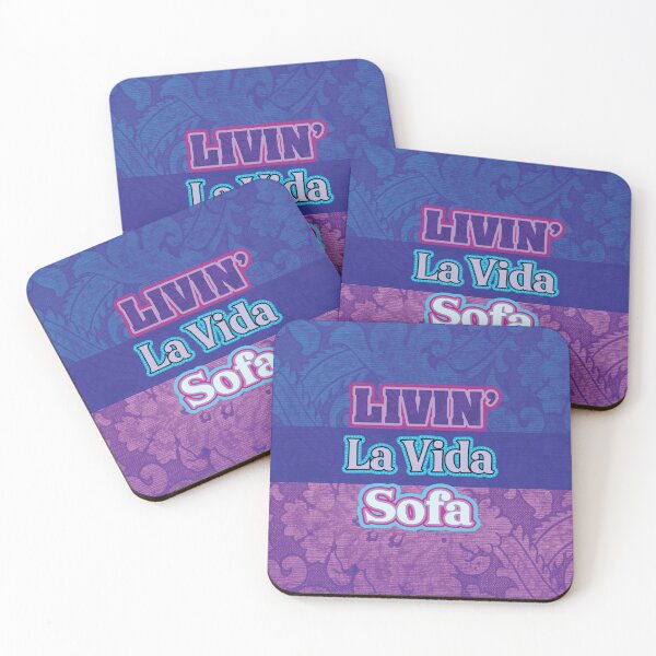Item preview, Livin La Vida Sofa designed and sold by MEWSnSWAG.