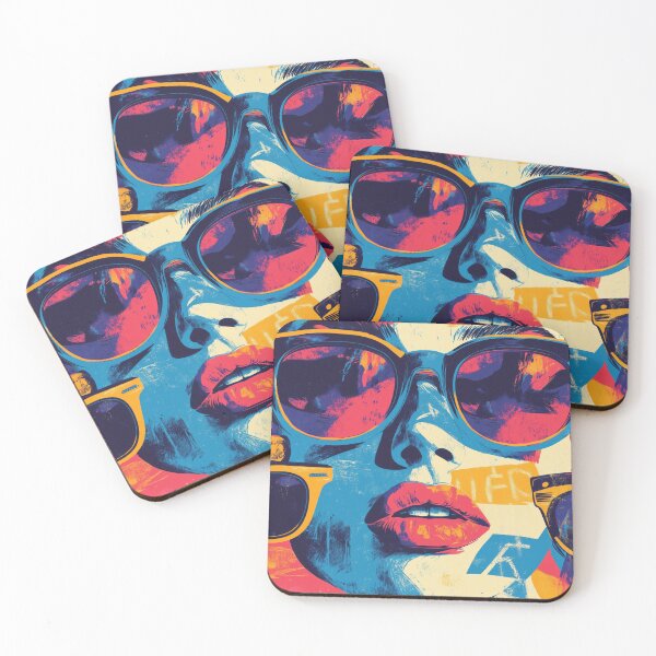 Item preview, Funky graffiti woman art  designed and sold by Catherine1430.