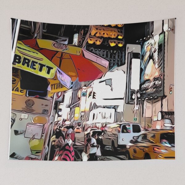 Item preview, New York, New York - Comic Style Print designed and sold by vozzaphoto.
