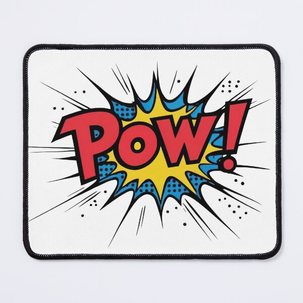 Item preview, POW! Comic book pop art designed and sold by Marriarti.
