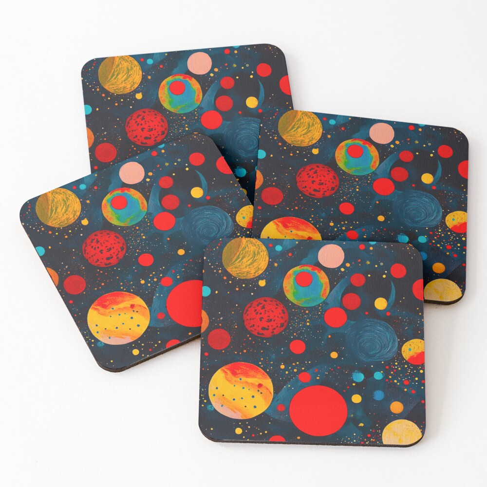 Item preview, Coasters (Set of 4) designed and sold by TeeSnoop.