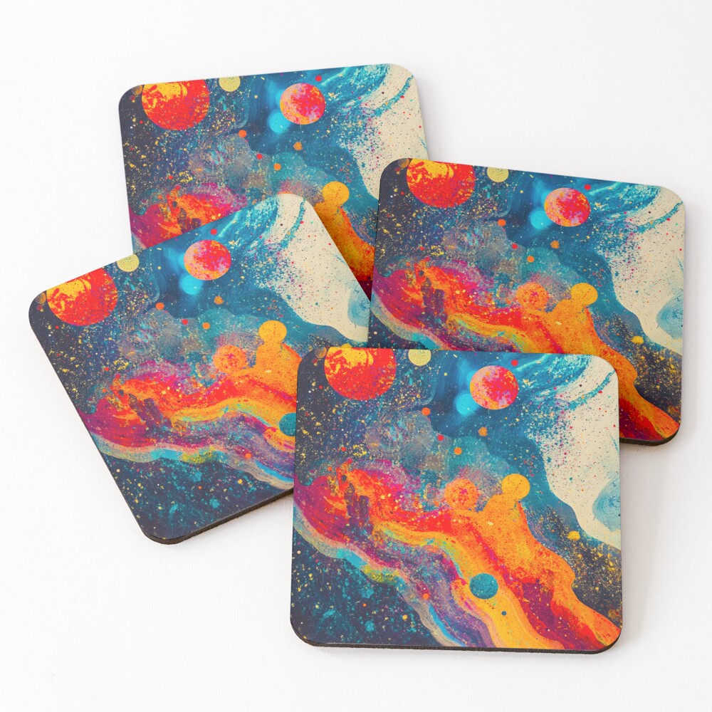Item preview, Coasters (Set of 4) designed and sold by TeeSnoop.