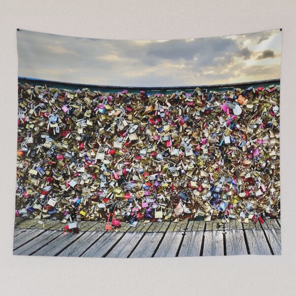 Item preview, Pont des Arts Love Locks - Paris, France designed and sold by vozzaphoto.