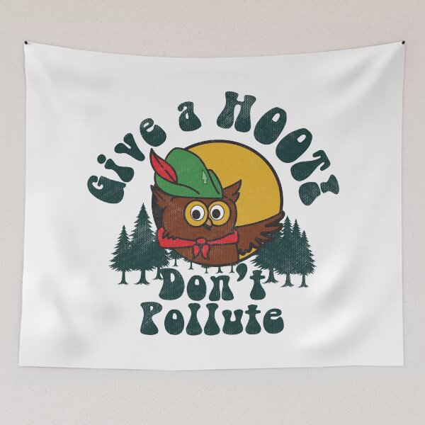Item preview, GIVE A HOOT WOODSY OWL designed and sold by TonySpencer.