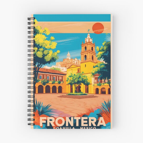 Item preview, Frontera Coahuila Mexico Mexico Vintage Travel Tourism designed and sold by TravelersGems.