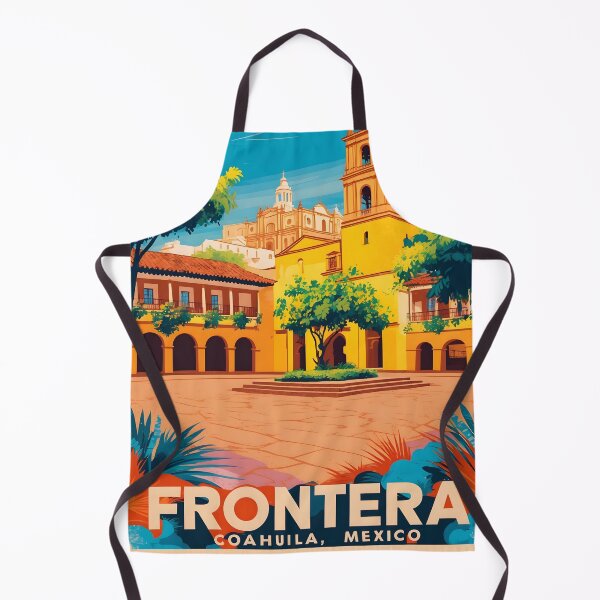 Item preview, Frontera Coahuila Mexico Mexico Vintage Travel Tourism designed and sold by TravelersGems.