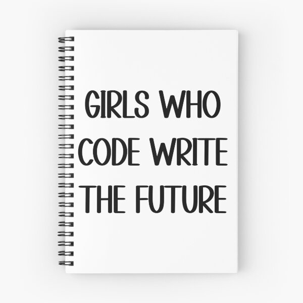 Item preview, Girls Who Code Write The Future designed and sold by Spike The Punch Design Co..