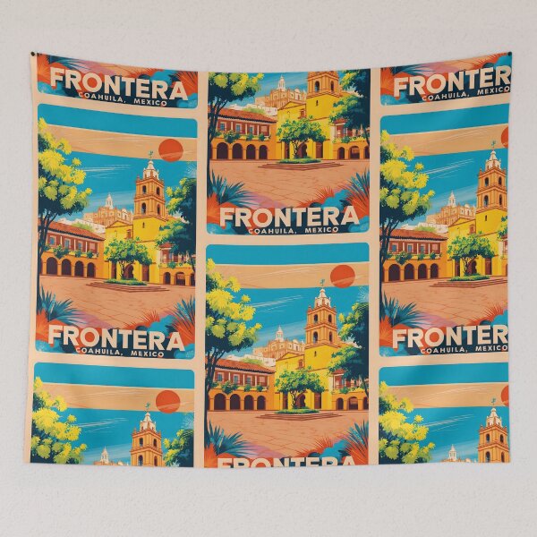 Item preview, Frontera Coahuila Mexico Mexico Vintage Travel Tourism designed and sold by TravelersGems.