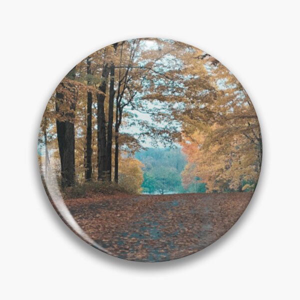 Item preview, Leaf-Covered Country Road in Autumn  designed and sold by CountyKent.