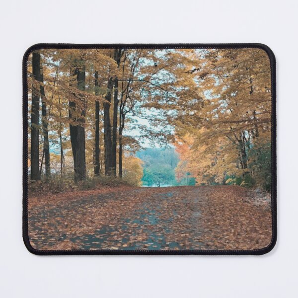 Item preview, Leaf-Covered Country Road in Autumn  designed and sold by CountyKent.