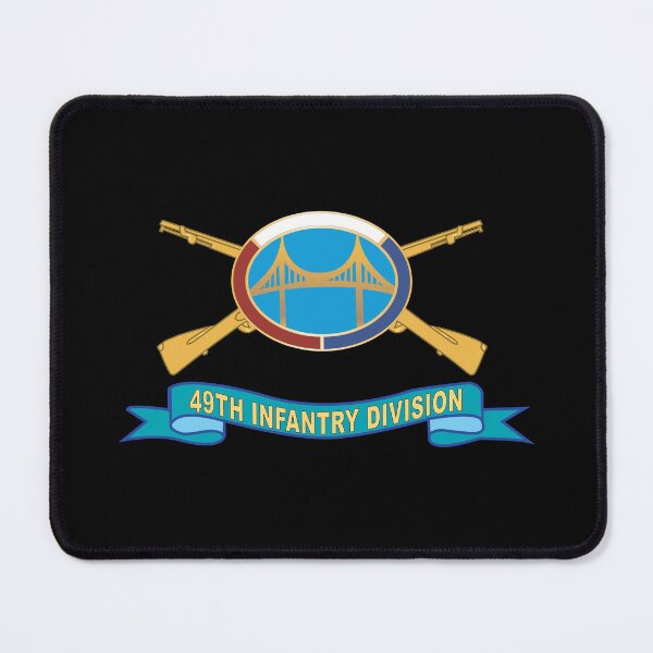 Item preview, 49th Infantry Division - HQ Headquarters - w Br - DUI - Ribbon X 300 designed and sold by Military Insignia Products.