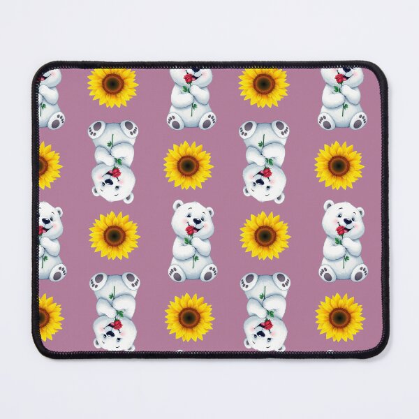 Item preview, Bears and Sunflowers Pattern designed and sold by Grang Art Artistic Designs.