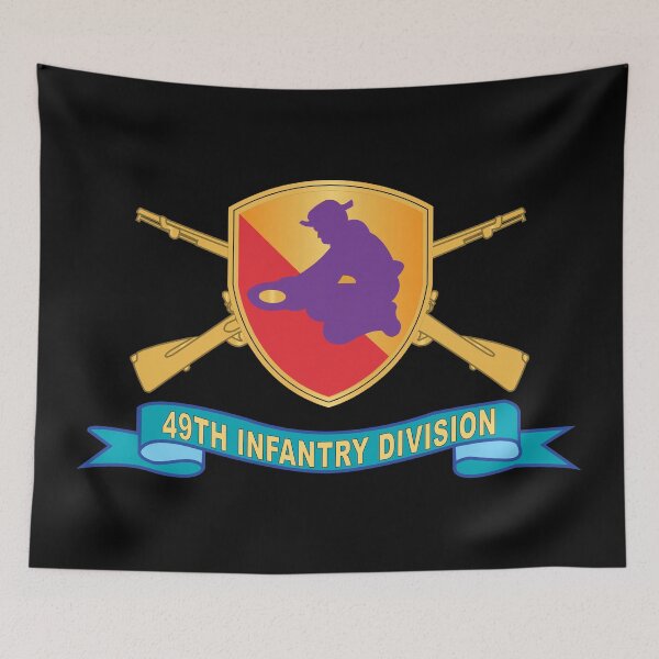 Item preview, 49th Infantry Division  - w Br - SSI - Ribbon X 300 designed and sold by Military Insignia Products.