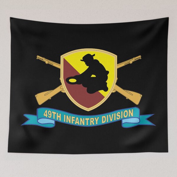 Item preview, 49th Infantry Division - w Br - DUI - Ribbon X 300 designed and sold by Military Insignia Products.