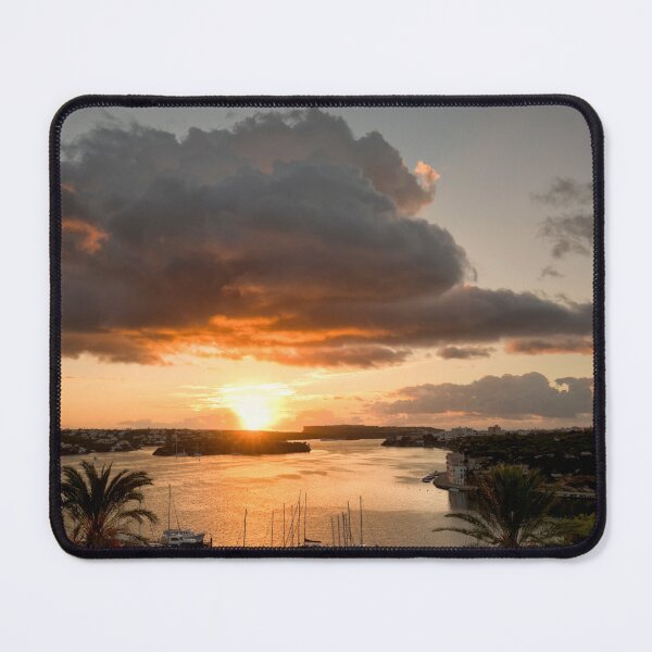 Item preview, Menorca Sunrise over Mahon Harbour designed and sold by Violaman.