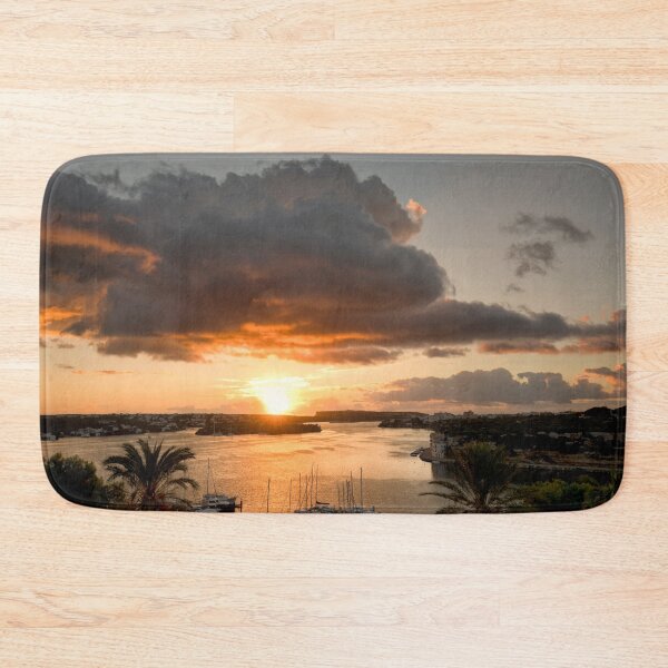 Item preview, Menorca Sunrise over Mahon Harbour designed and sold by Violaman.