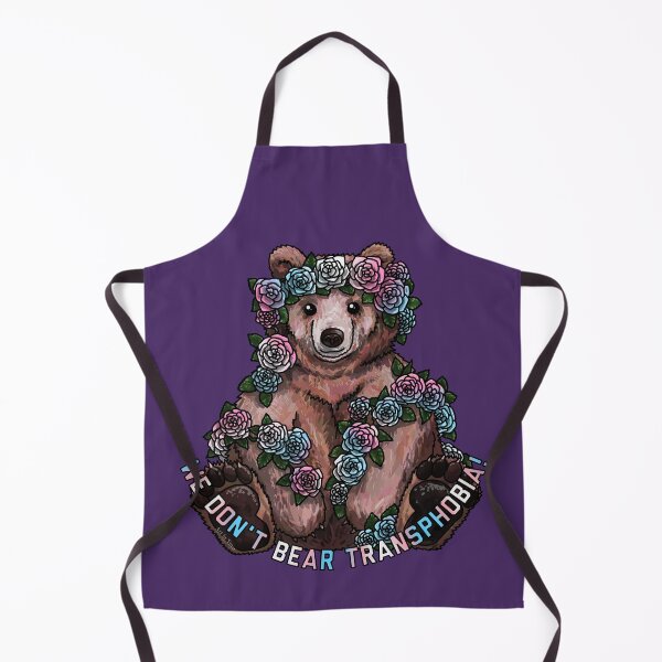 Item preview, We Don't Bear Transphobia designed and sold by Art by Veya.
